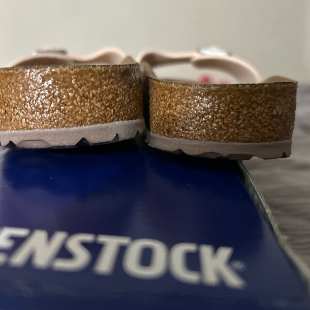 Birkenstock MADRID Sandals in Soft Rose (LIGHT PINK) US Size 7-7.5 BRAND NEW BOX - Picture 14 of 16